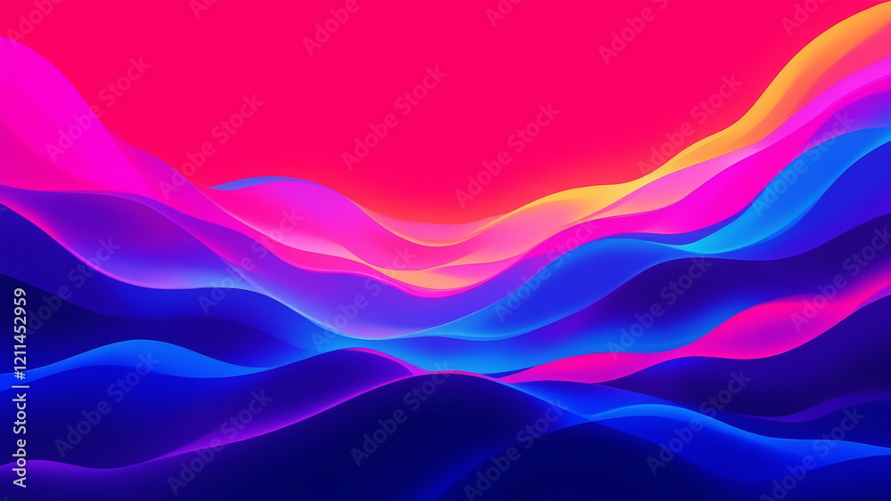 Fototapeta premium vibrant absract illustration texture background.