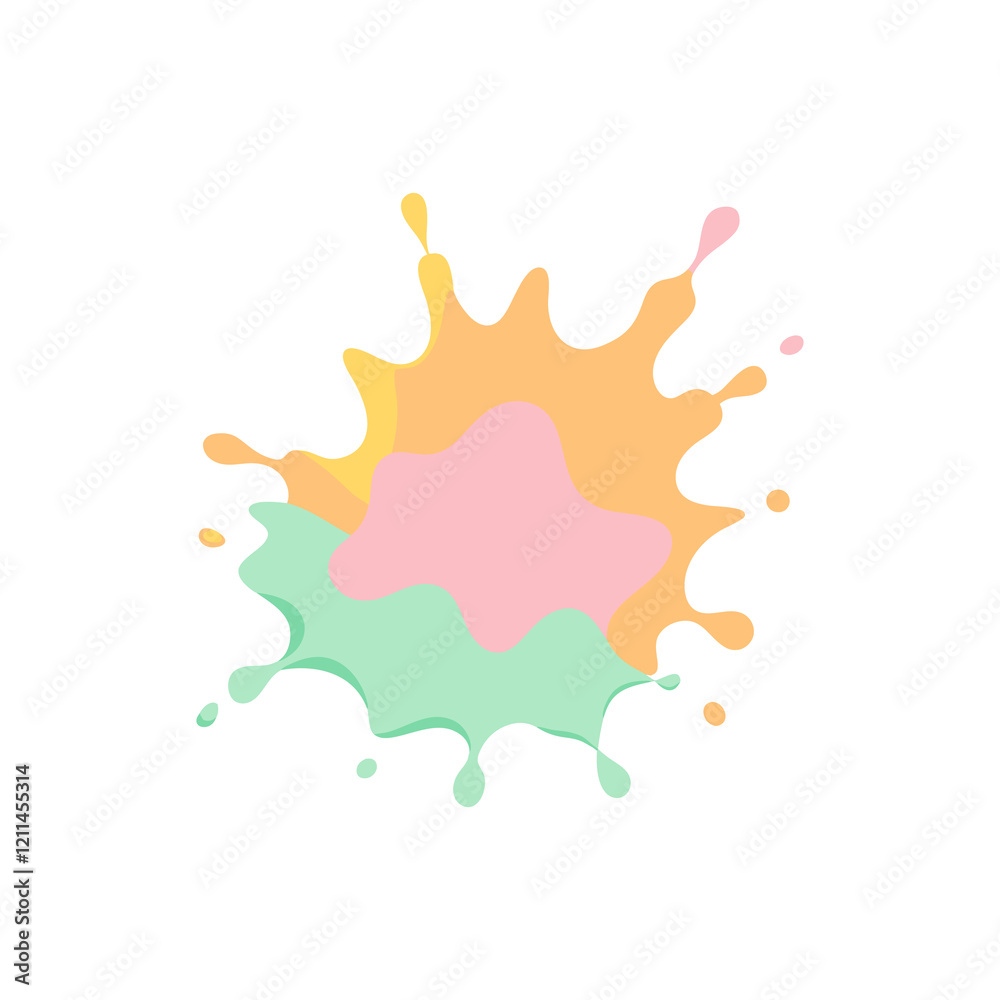 colorful splash colorful splash