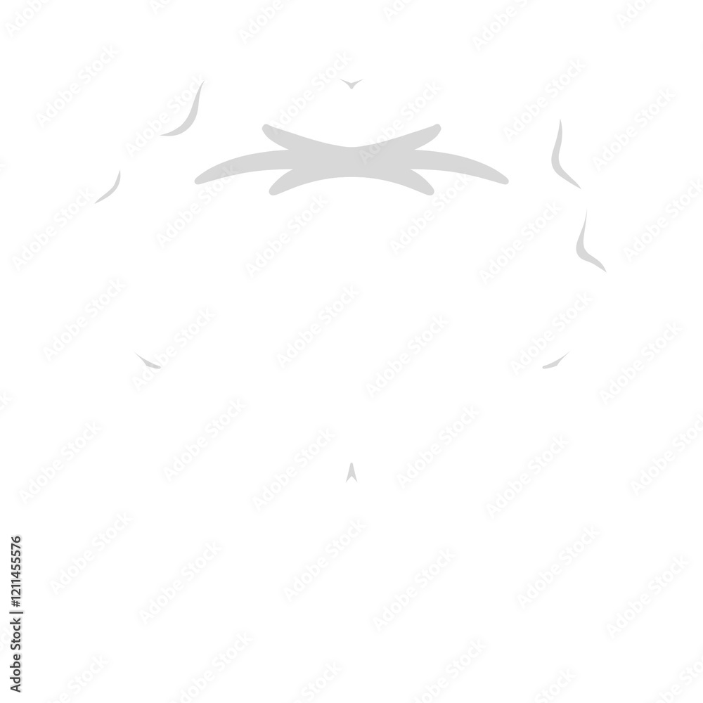 Obraz premium cute teeth illustration 