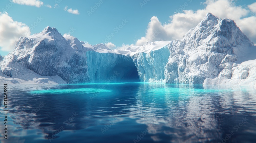 custom made wallpaper toronto digitalMajestic Iceberg Melting: A Sign of Global Climate Change