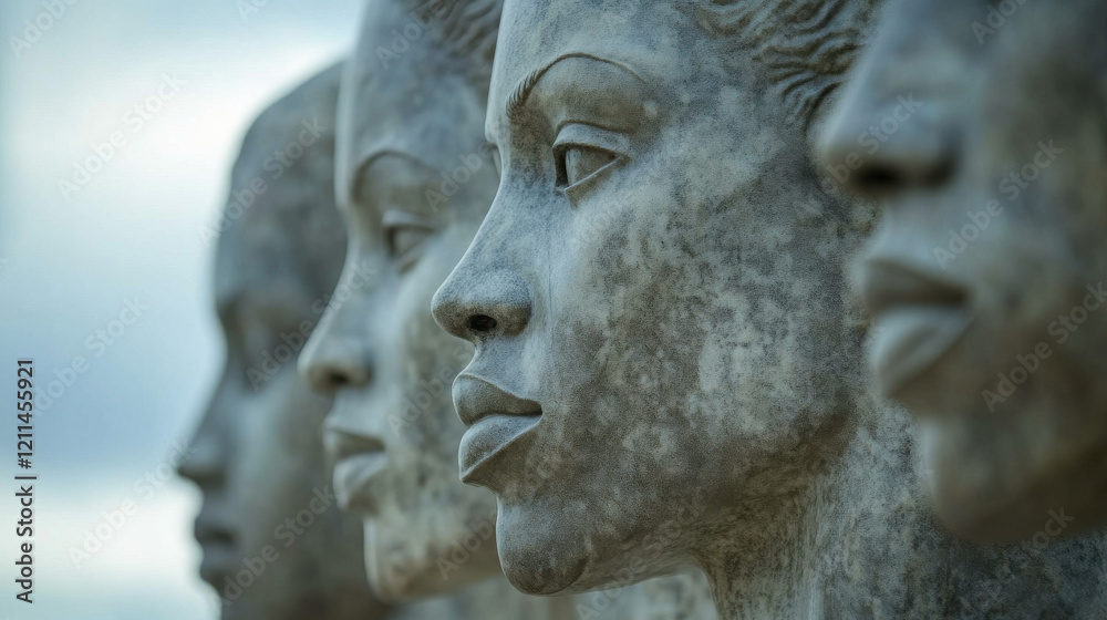 Black History Month statue symbolizing empowerment and unity: Black History Month Black History Month statue symbolizing empowerment and unity: Black History Month