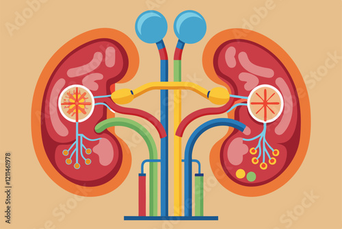 The nephron and its role in kidney function and excretion Functional unit of kidney and excretory system,