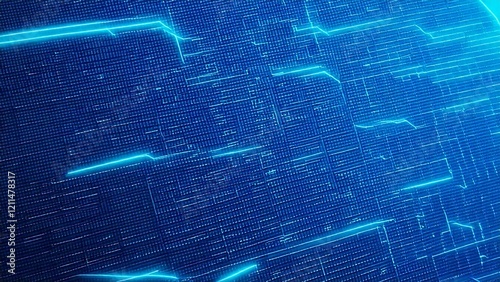 サイバー感のある近未来のイメージ 背景素材 テクスチャ AI生成素材