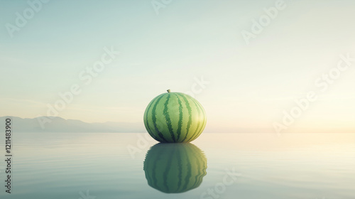 Watermelon Serenity: A gian...
