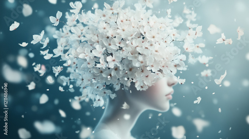 Floral Reverie: A surreal p...