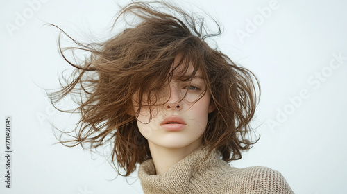 Windswept Beauty: A captiva...