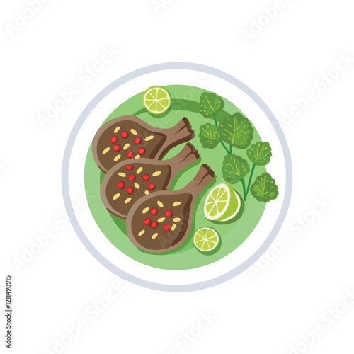  Juicy Grilled Lamb Chops with Mint Sauce