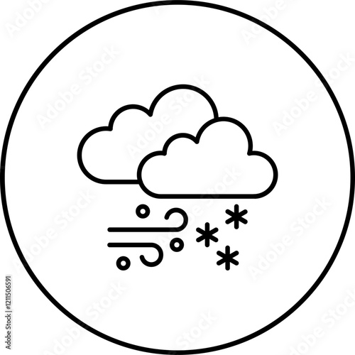 Snow Storm Icon