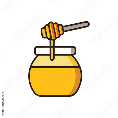  Tasty Honey Jar with Dipper