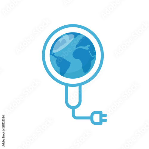 Earth Hour Illustration