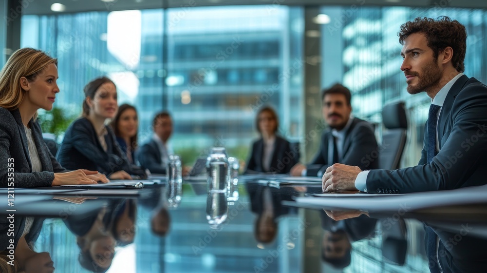 Staff Training Online Business Video Conference Generative AI