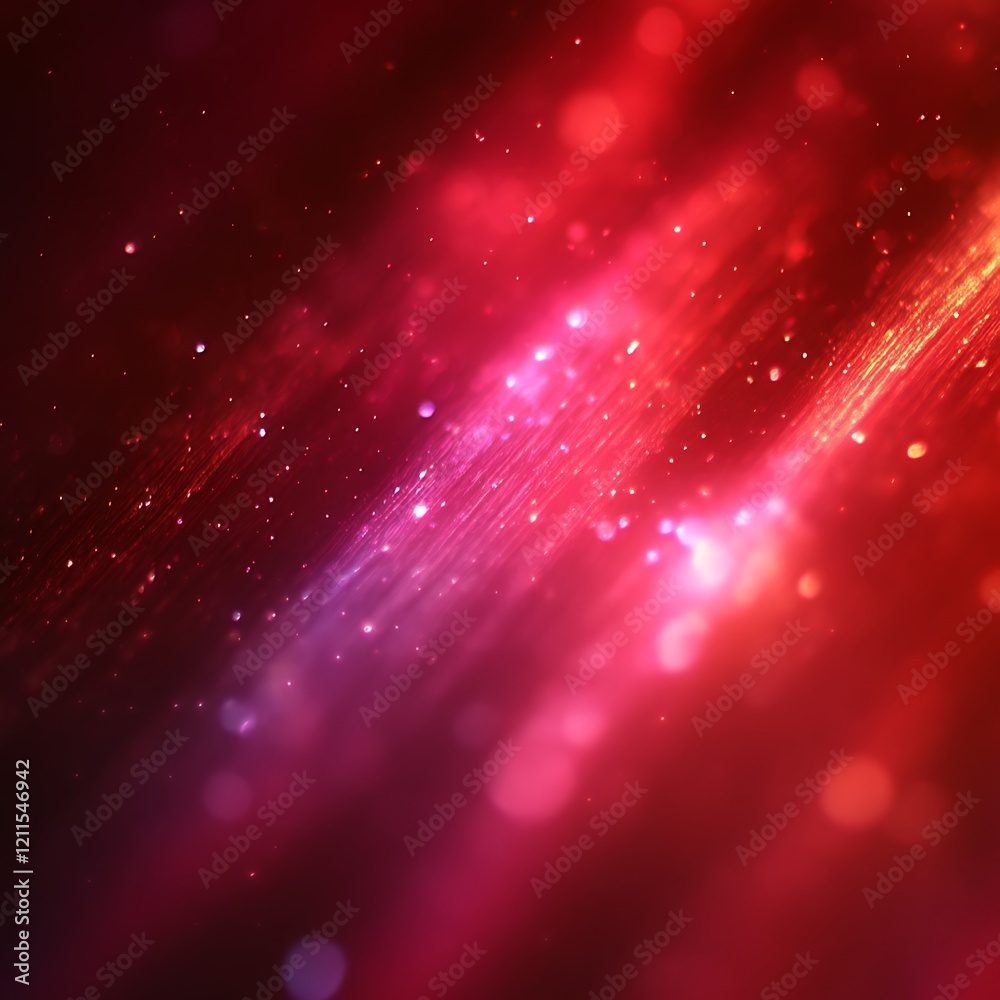 Abstract red and pink light streaks and bokeh. Abstract red and pink light streaks and bokeh.