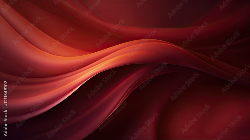 A smooth, flowing abstract design in warm red and orange tones, evoking movement and warmth. A smooth, flowing abstract design in warm red and orange tones, evoking movement and warmth.