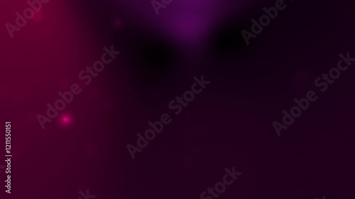 Soft Gradient with Glowing Light Particles
