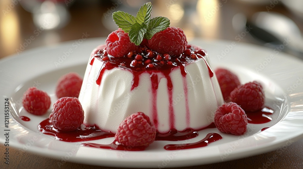 Delectable Raspberry Panna Cotta: A Culinary Delight Delectable Raspberry Panna Cotta: A Culinary Delight