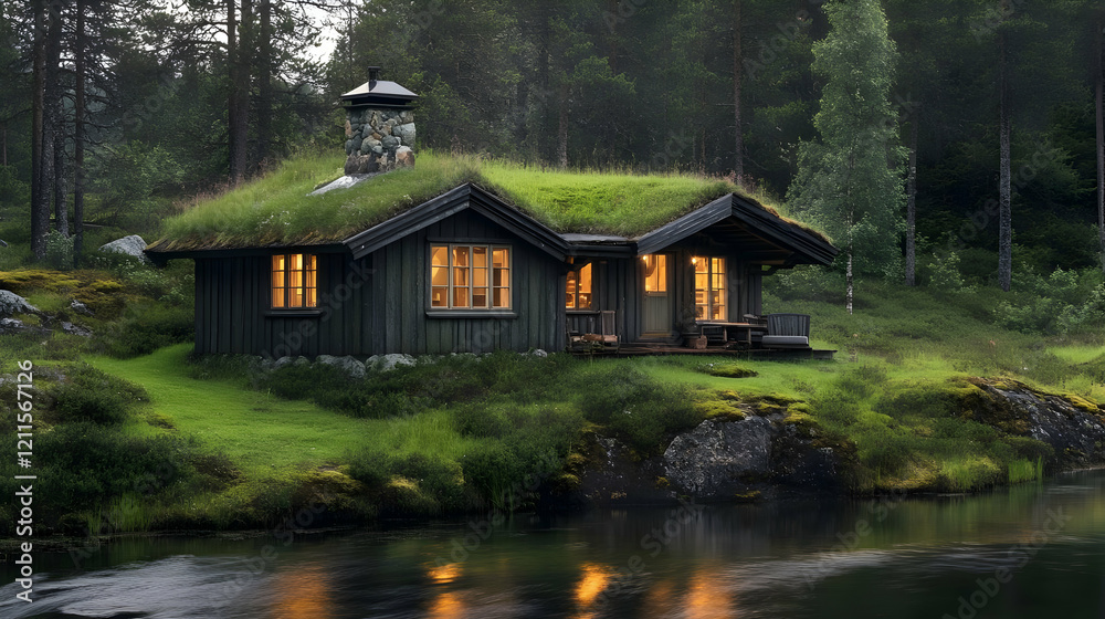 Secluded Cabin Getaway: Cozy Lake House in the Forest Secluded Cabin Getaway: Cozy Lake House in the Forest