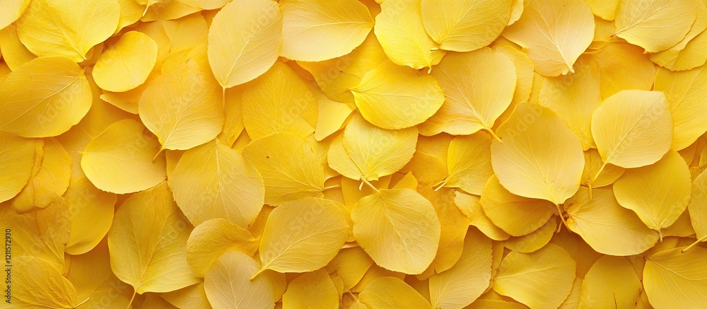 Close up of vibrant yellow petals against a soft blurred background creating a serene atmosphere ideal for an inscription or text overlay