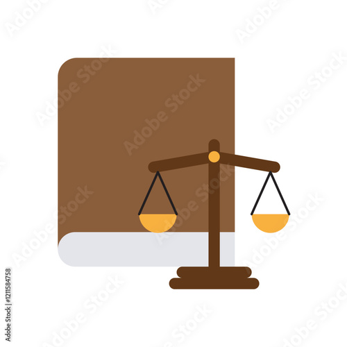 Law and Justice Illustration