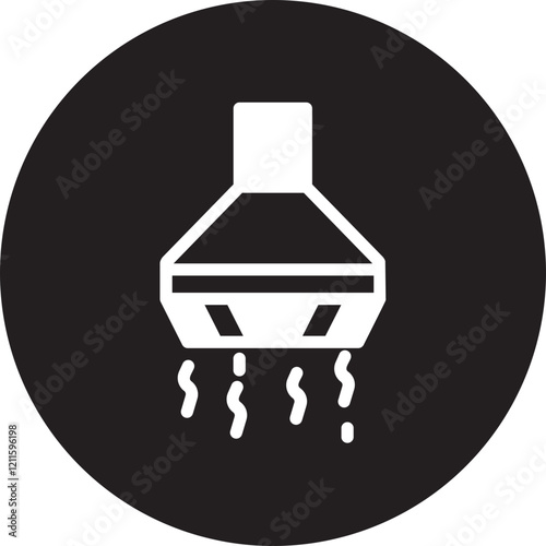Extractor Hood glyph icon