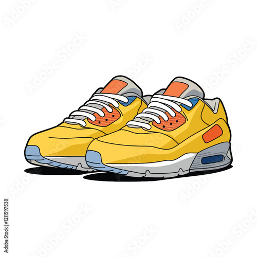 Shoes sneaker outline drawing vector symbol icon, shoe fill in the blank set collection, black line sneaker trainers template outline.