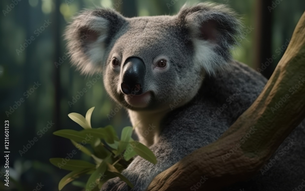 Fototapeta premium Koala in its Natural Habitat