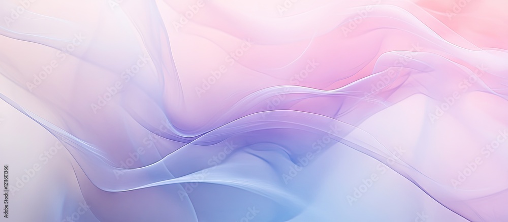 Soft pastel flowing fabric in shades of pink, lavender, and blue with a delicate gradient effect and smooth curves on a light background. Soft pastel flowing fabric in shades of pink, lavender, and blue with a delicate gradient effect and smooth curves on a light background.