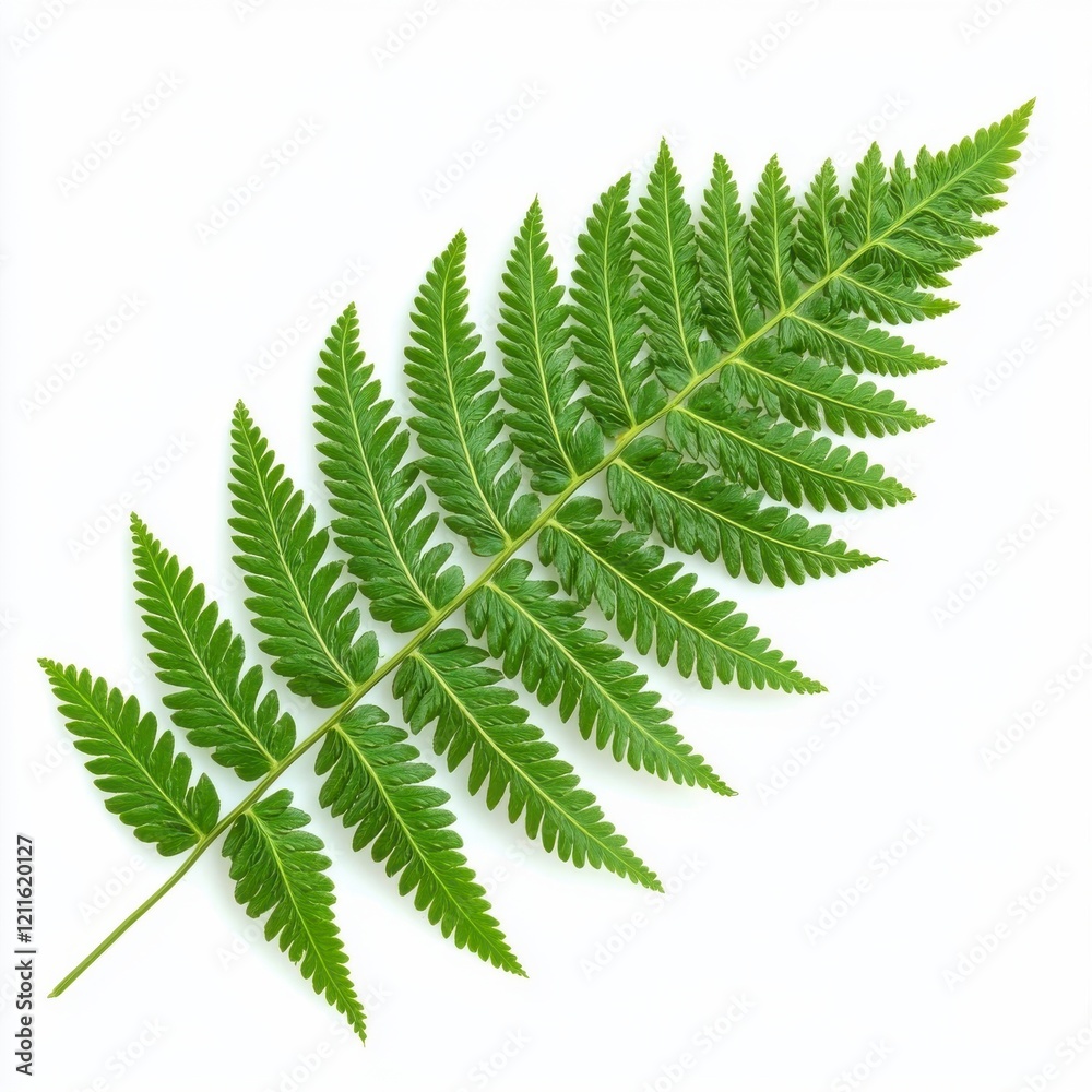 A vibrant green fern leaf with intricate, feathery leaflets, showcasing its natural beauty and detailed structure. A vibrant green fern leaf with intricate, feathery leaflets, showcasing its natural beauty and detailed structure.