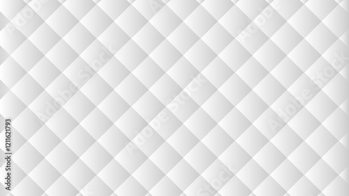 Abstract Background White Geometric Pattern in a Checkerboard Design