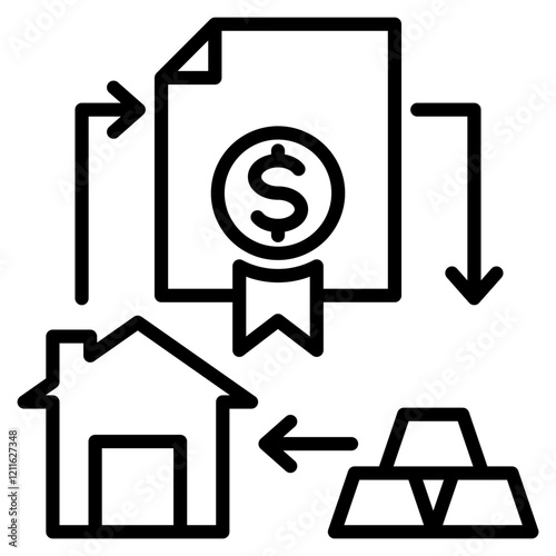 arbitrage single icon
