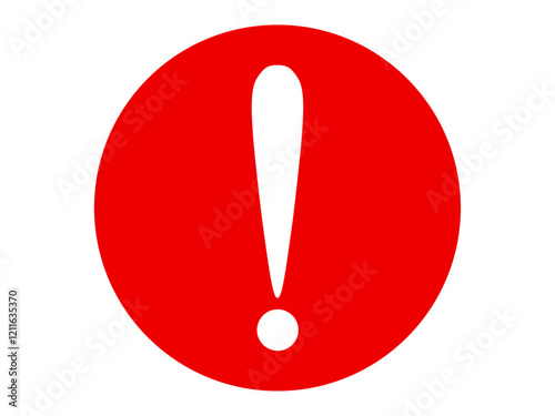 ビックリマーク（注意・危険のアイコン）