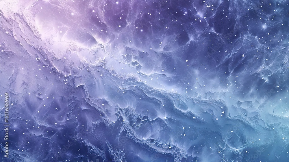 Fototapeta premium Cosmic Nebula Celestial Cloudscape. Background stars, galactic texture, space exploration imagery
