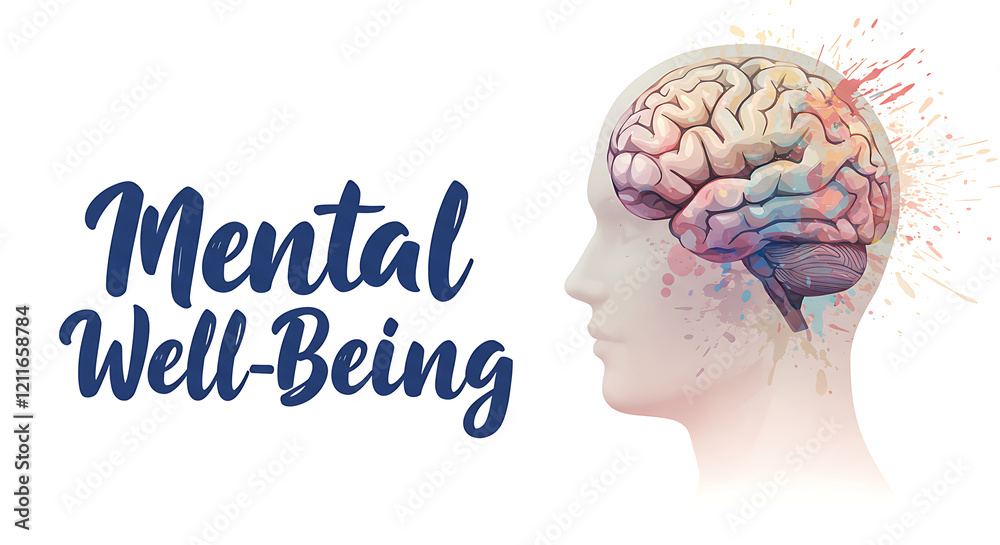Fototapeta premium Mental Well-Being