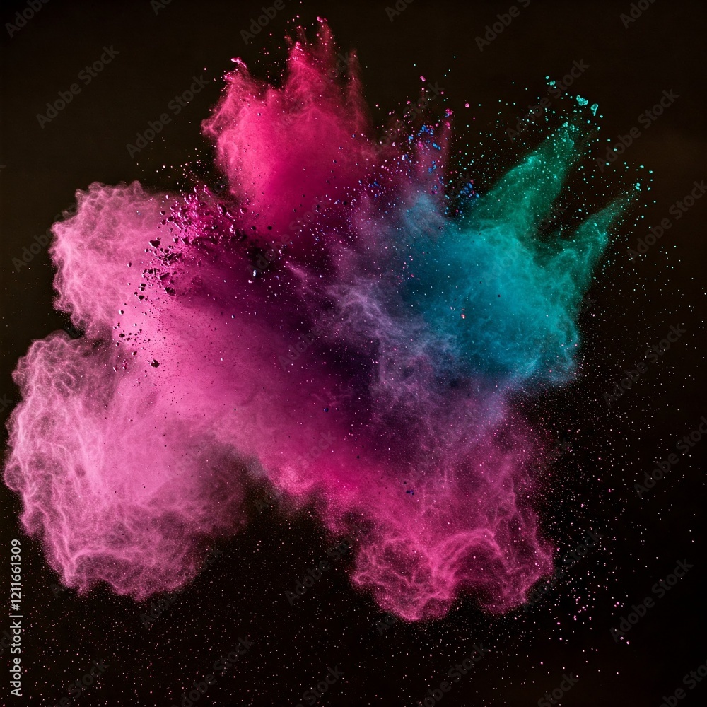 Fototapeta premium smoke of colors