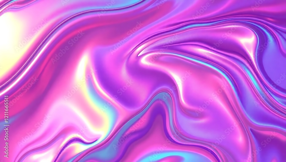 Obraz premium Deep purple and blue marbled swirls, luxurious abstract fluid art, high resolution digital background, rich and elegant modern design for creative and artistic projects