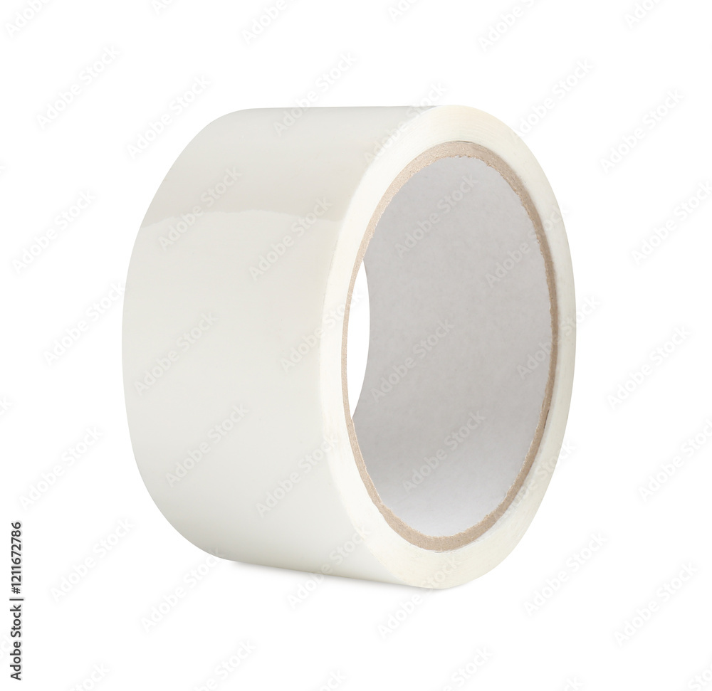 Roll of masking tape isolated on white Roll of masking tape isolated on white