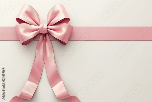 Pixel Perfect Picture of 40 Sale with Bow and Ribbon 3D Design Isolated photo