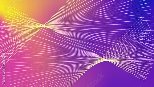 Blink dot purple background 
