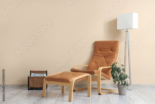 Interior of living room wit...