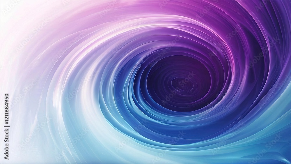 Fototapeta premium Abstract swirling vortex, vibrant colors, cosmic background, design element