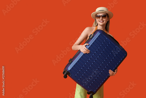 Beautiful young woman with ...