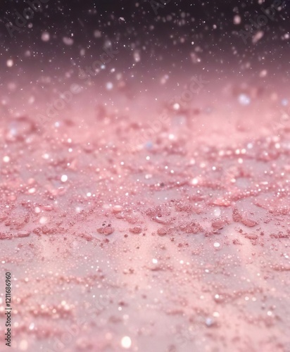 Pastel pink glitter background with shimmering sparkles, glittery, celebration, glitzy