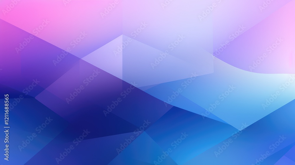 Obraz premium Abstract gradient design with soft colors and geometric shapes.
