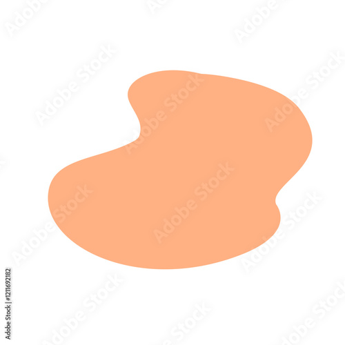 Abstract blob shape