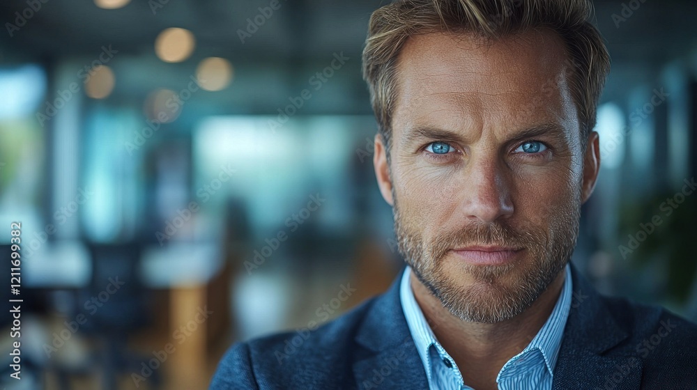 Portrait of a Confident Businessman Portrait of a Confident Businessman