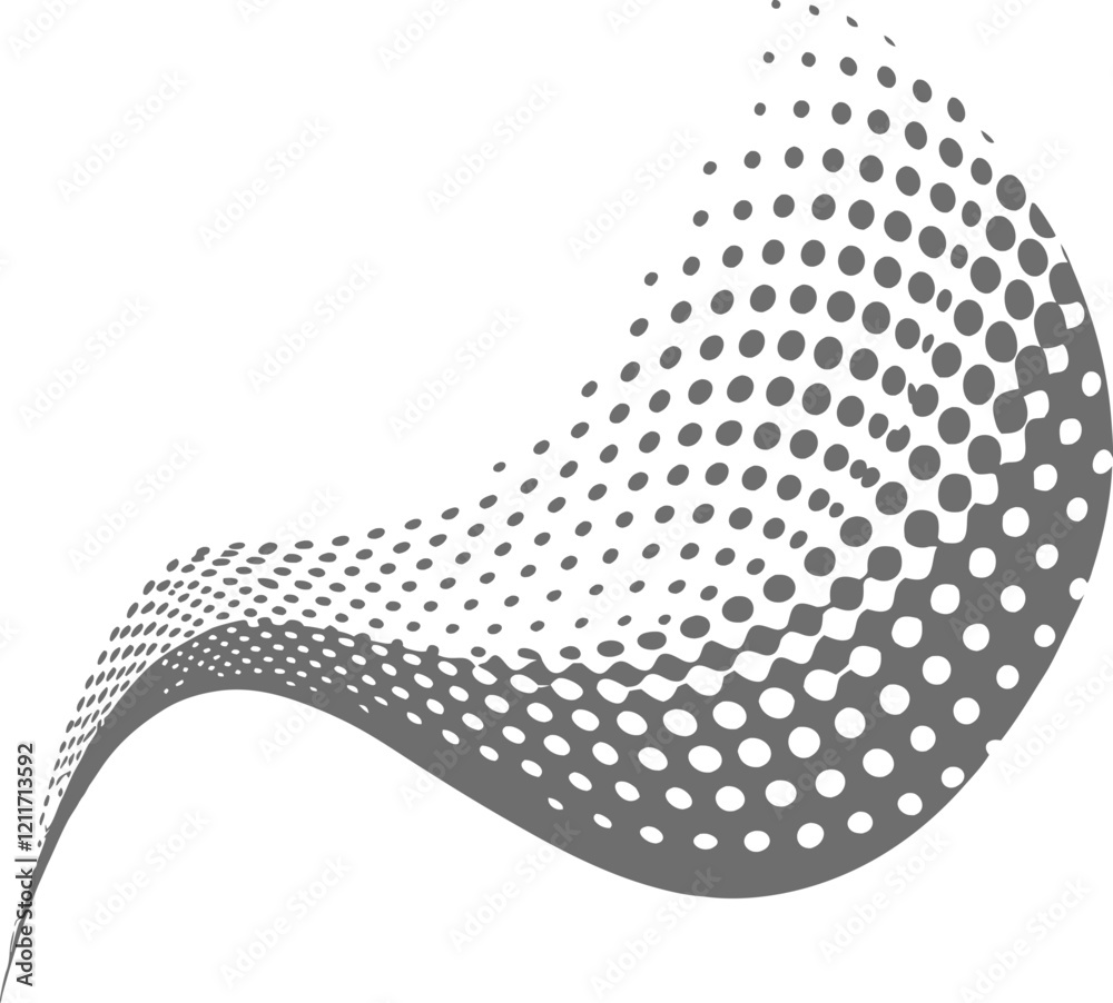 Abstract Minimalist Black and White Wavy Halftone Gradient background Abstract Minimalist Black and White Wavy Halftone Gradient background