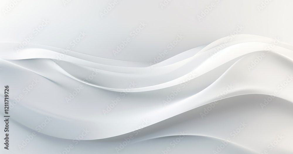 Abstract white waves create a smooth, flowing texture for backgrounds or design elements. Abstract white waves create a smooth, flowing texture for backgrounds or design elements.