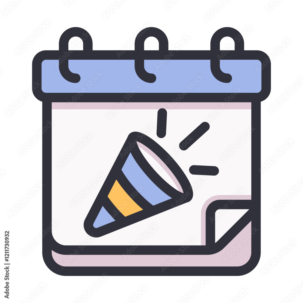 party calendar Filled icon