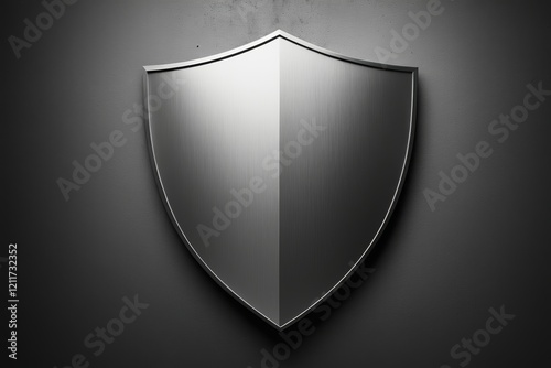 Free Download a close up of a metal shield on a wall - GFXLoad