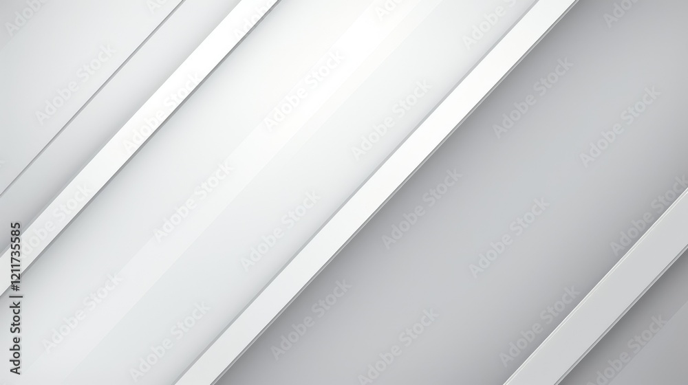 Obraz premium Abstract geometric pattern with diagonal lines in shades of gray and white.