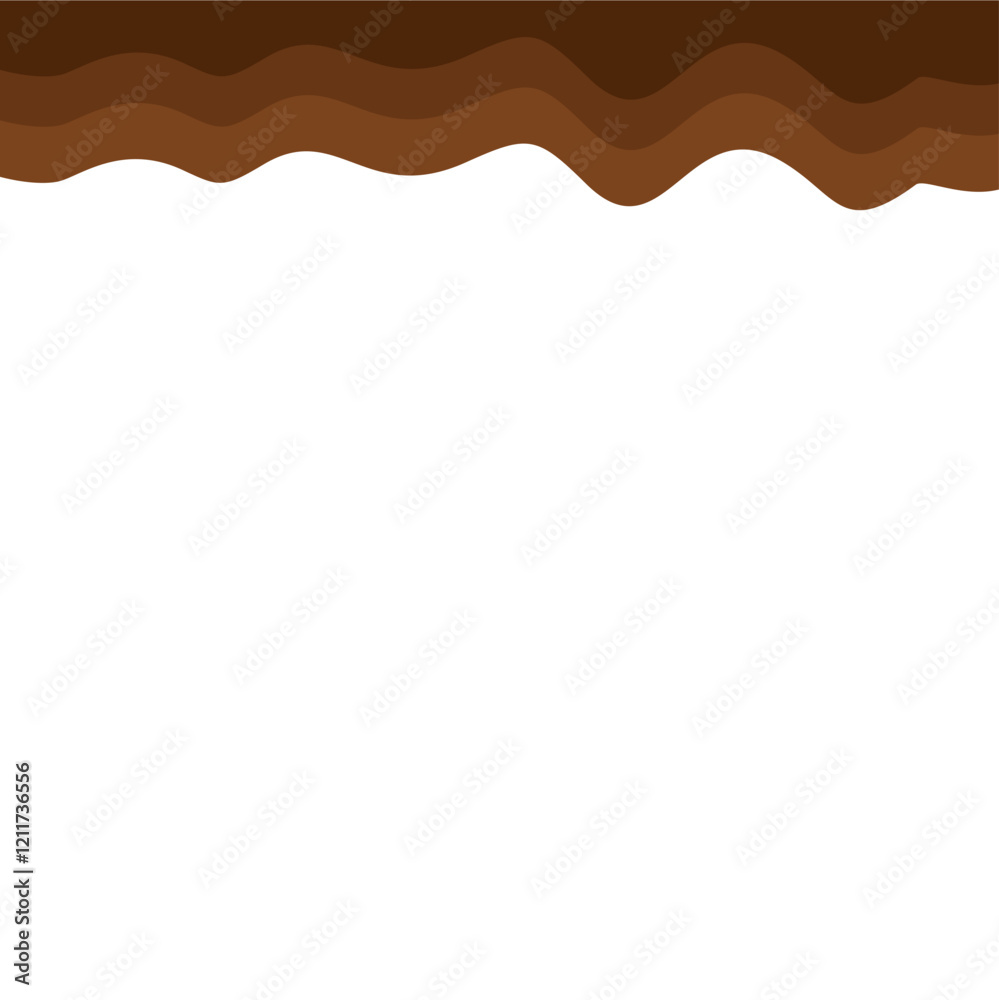 Abstract Brown Top Page Border Abstract Brown Top Page Border